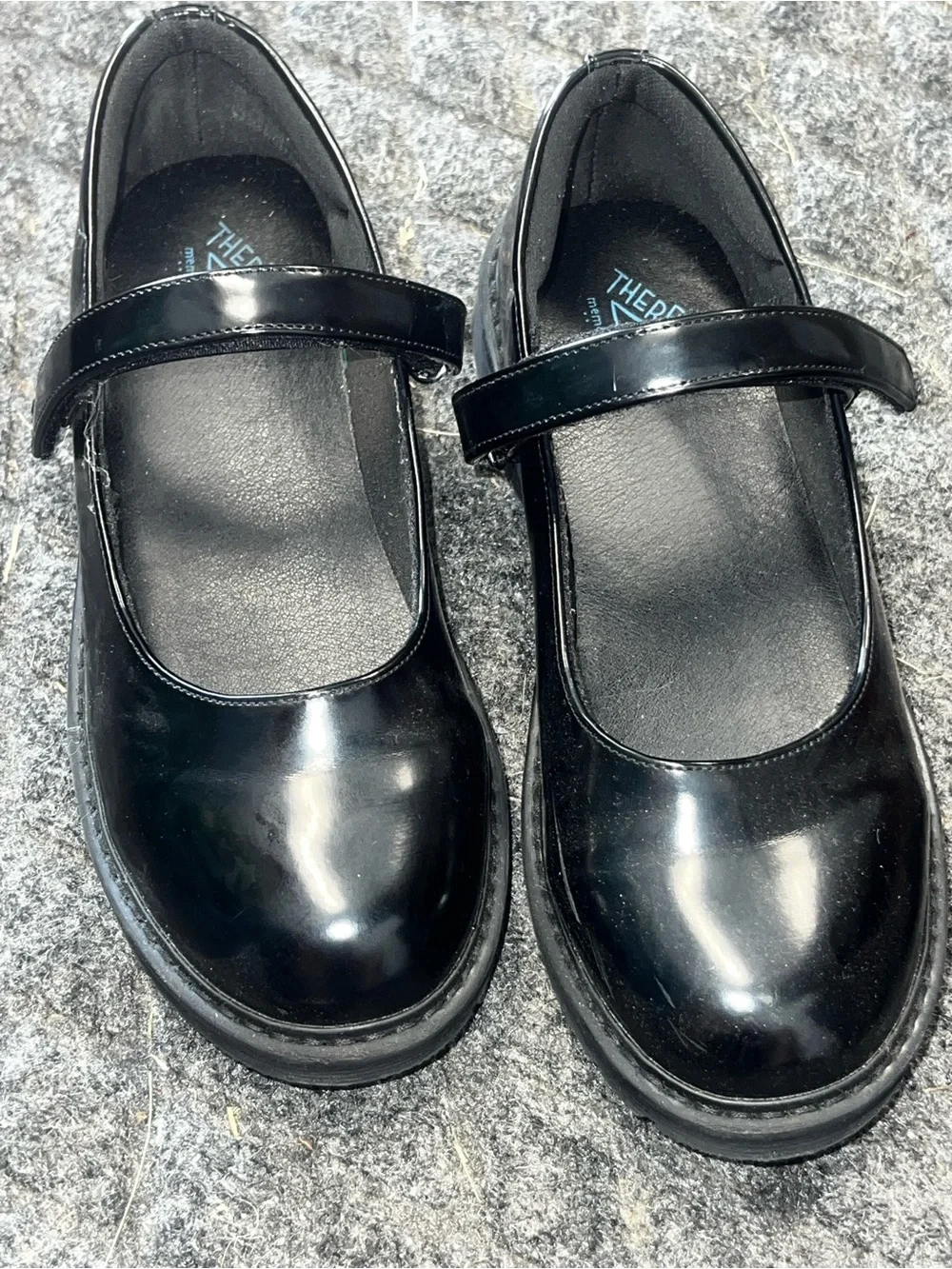 Thereabouts Girls Black Mary Jane Shoes Size 5 – EUC